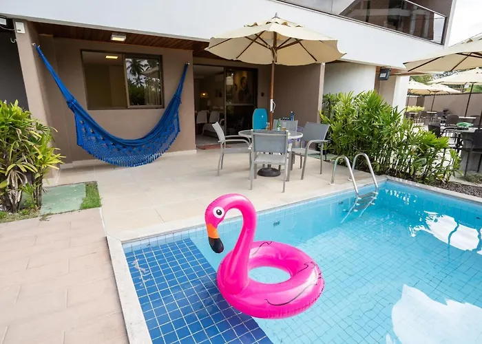 Flat Em Porto De Galinhas Com Piscina Exclusiva Apartamento
